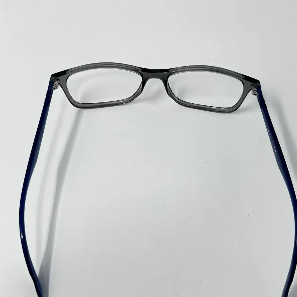 Ray-Ban RB7047 5769 Transparent Grey Eyeglass Frames 56-17-145 Authentic